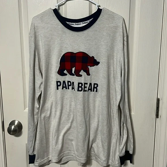 Dearfoams Papa Bear Pajamas - Picture 2 of 7